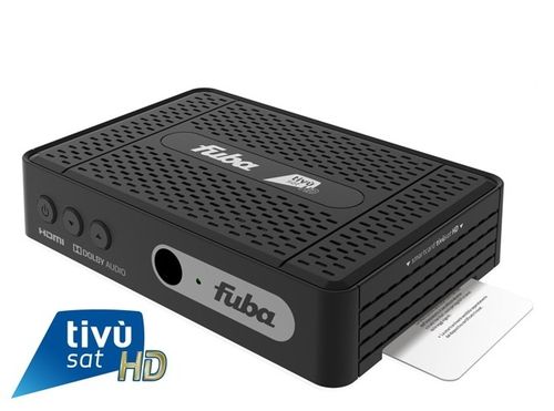 FUBA ODE718 HD Tivù Sat HDTV Tivusat Receiver incl. Tivusat smartcard